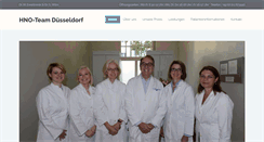 Desktop Screenshot of hno-team.de